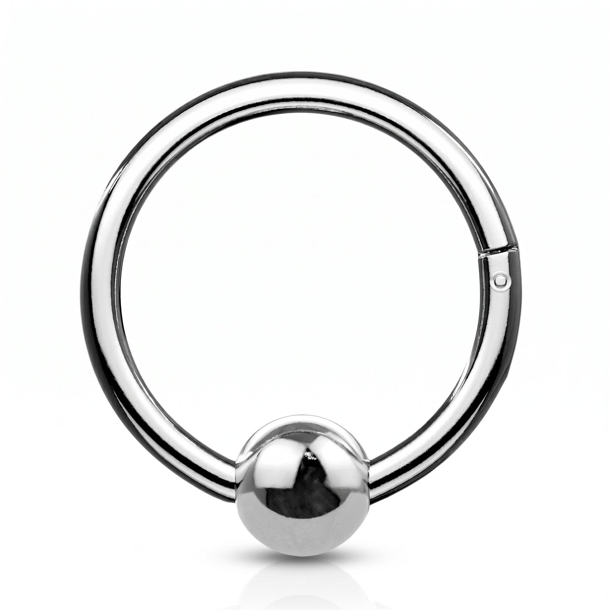 Hinged Segment Fixed Captive Bead Ring 16 Gauge 316L Surgical Steel ...